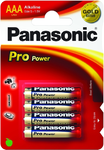 1x4 Panasonic Pro Power LR 03 Micro AAA